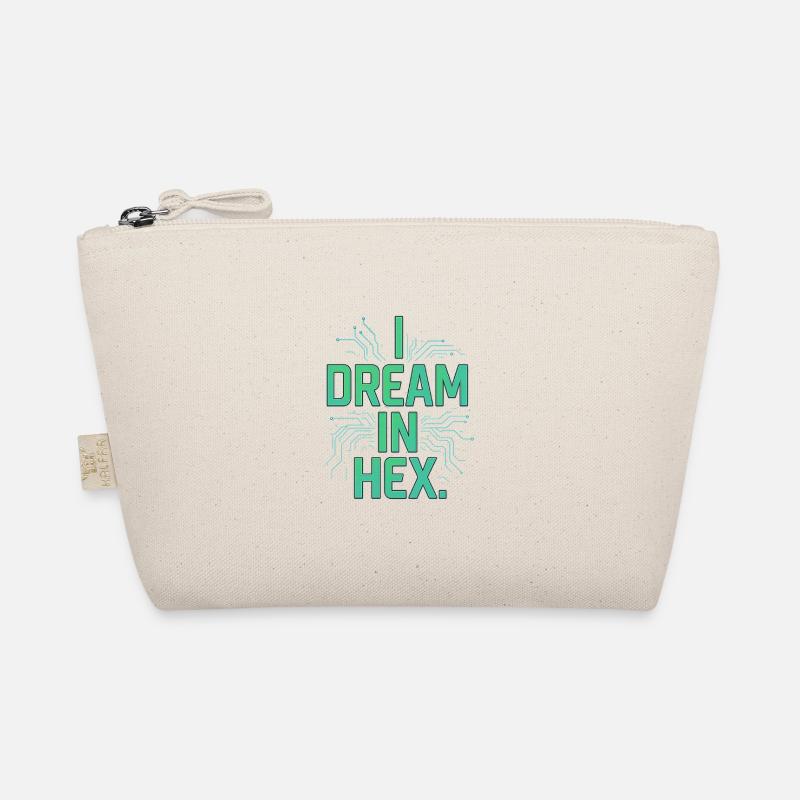 I Dream in Hex - T-shirt Nerdy Coder pour les développeurs Trousse biologique
