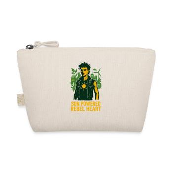 Sun-Powered Rebel - Organic Pouch - nature - Front