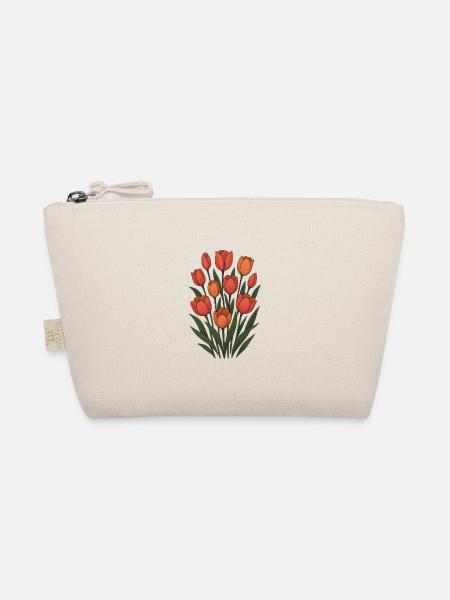 Tulpen - Bio-Täschchen - Natur - Vorne