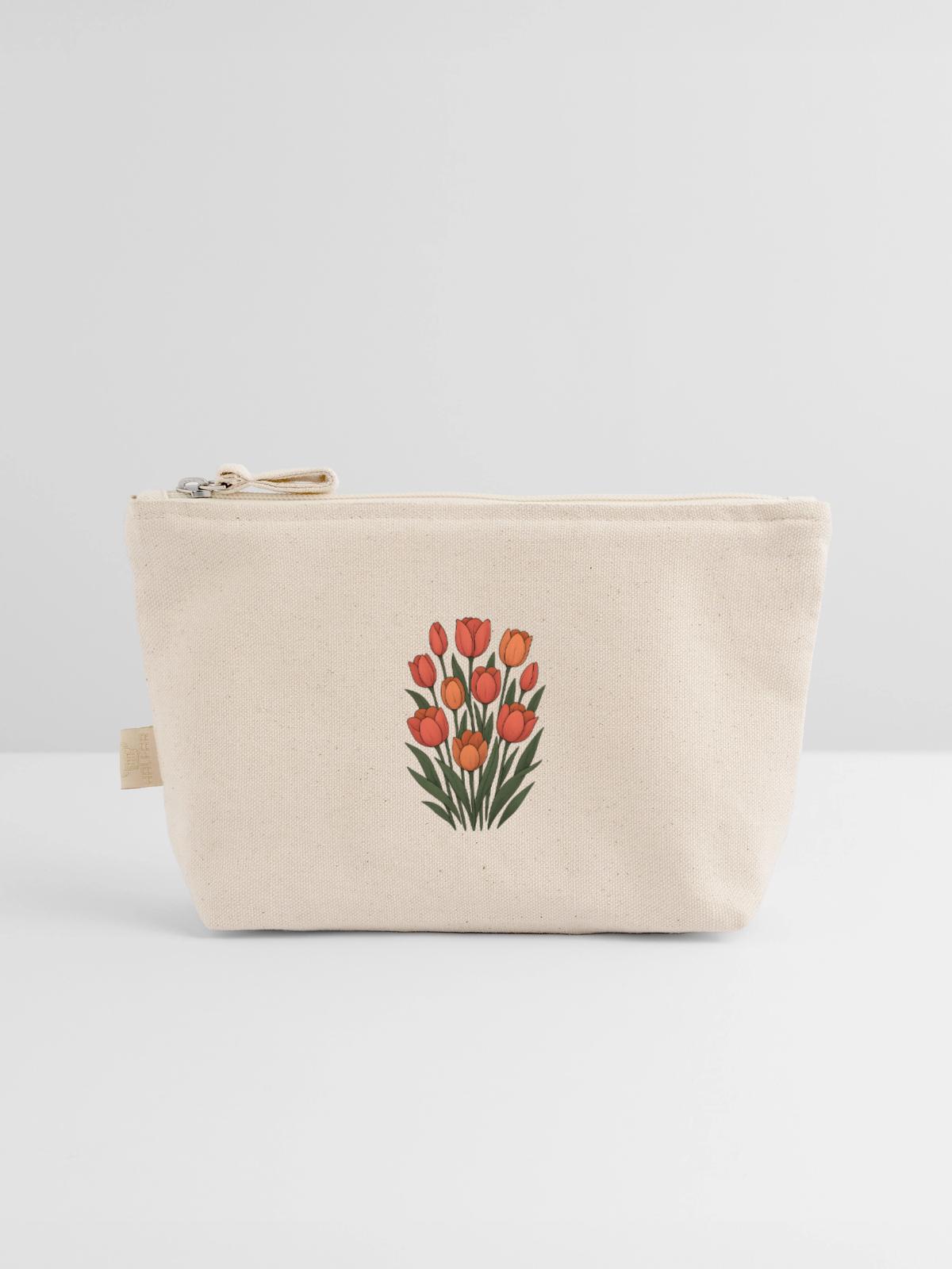 Tulpen - Bio-Täschchen - Natur - Vorne