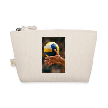 Volleyball - Mitten in der Razzia - Bio-Täschchen - Natur - Vorne