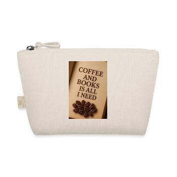 Un café et des livres sont tout ce dont j’ai besoin - Trousse biologique - nature - Devant