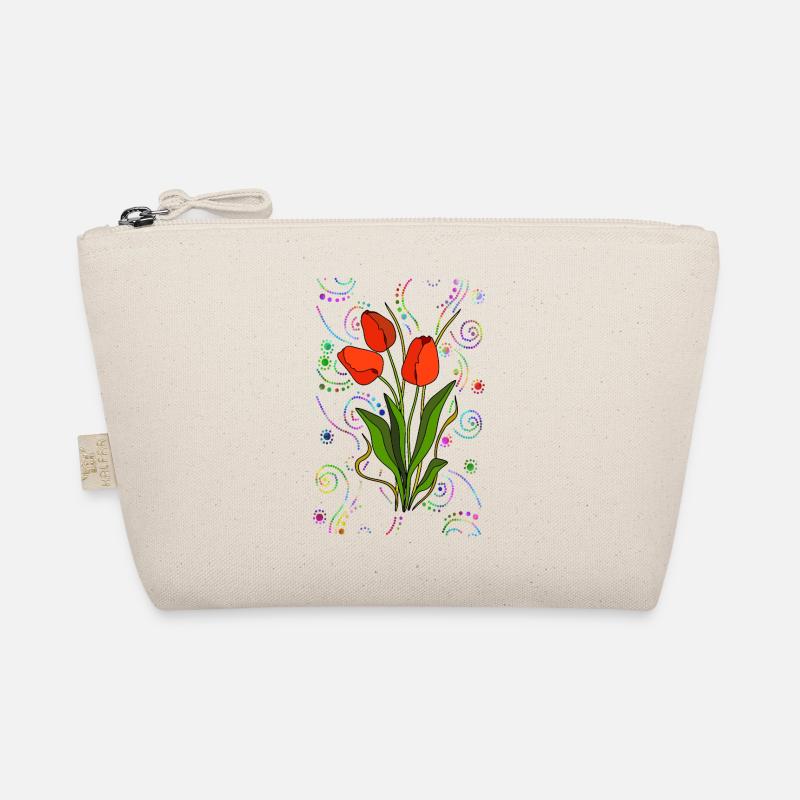 Blumen - Bio-Täschchen - Natur