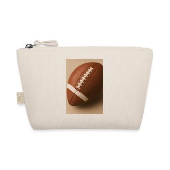 Sport - Rugby, Ball - Bio-Täschchen - Natur - Vorne