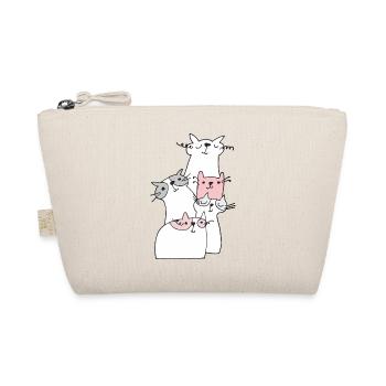 Meet cats - Organic Pouch - nature - Front