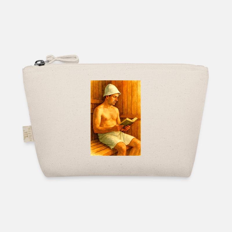 Reading in the sauna Organic Pouch