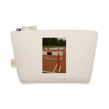 Sport - Hurdles in Athletics - Organic Pouch - nature - Front