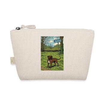 Mäxelweg – Boxer love in the countryside - Organic Pouch - nature - Front