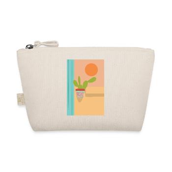 Boho Kaktus Opuntia Malaga - Bio-Täschchen - Natur - Vorne