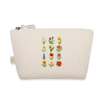 🌸 Birth Month Flowers – Fine Art Collection 🌸 - Bio-Täschchen - Natur - Vorne