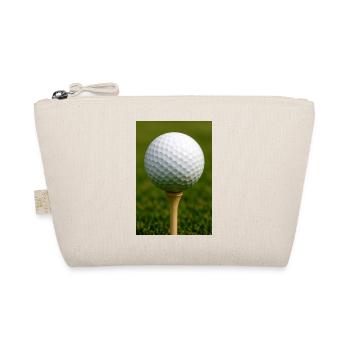 Sport - Golfball - Bio-Täschchen - Natur - Vorne