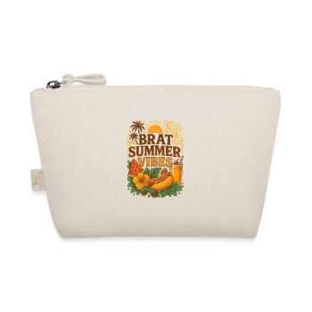 Brat Summer Vibes - Retro-Ästhetik trifft Gen Z - Bio-Täschchen - Natur - Vorne