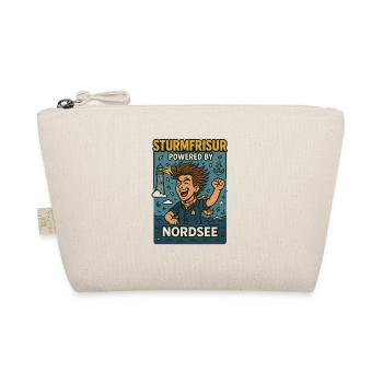 Sturmfrisur powered by Nordsee - Bio-Täschchen - Natur - Vorne