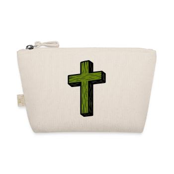 Icône de croix en bois - Trousse biologique - nature - Devant