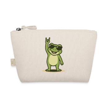 Rock'n'Ribbit - Organic Pouch - nature - Front