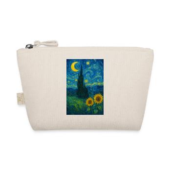Nuit étoilée avec des tournesols - Trousse biologique - nature - Devant