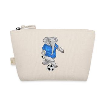 éléphant joueur de football football sports de football - Trousse biologique - nature - Devant