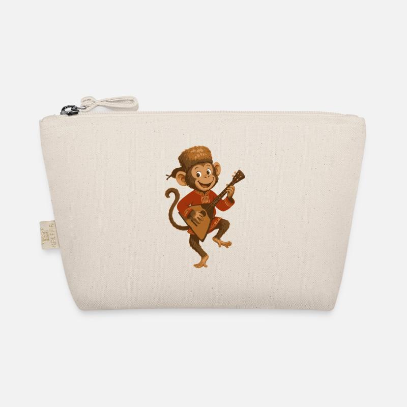 Balalaika Monkey Organic Pouch
