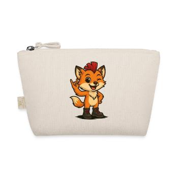 Renard avec le pouvoir punk - Trousse biologique - nature - Devant