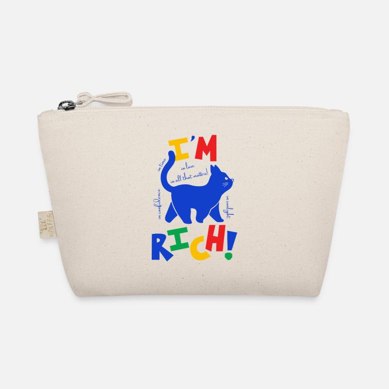 Reiche katze Bio-Täschchen