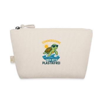Summer sun - but plastic-free please - Organic Pouch - nature - Front
