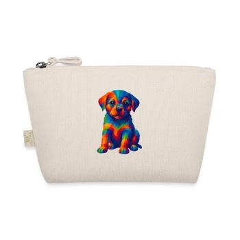 WPAP Polygon Style Animaux - Portrait de chiot de chien - Trousse biologique - nature - Devant