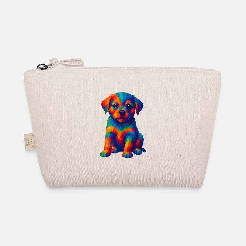 WPAP Polygon Style Animaux - Portrait de chiot de chien Trousse biologique