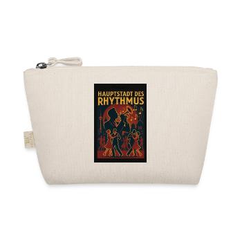 Music Berlin Retro Nightlife - Organic Pouch - nature - Front