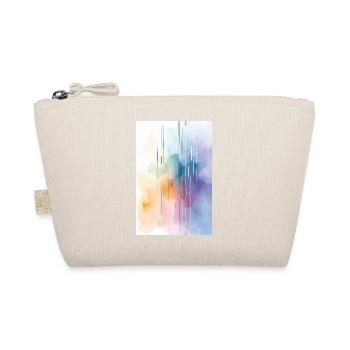 Watercolors Abstract, Watercolor Art Colored - Organic Pouch - nature - Front