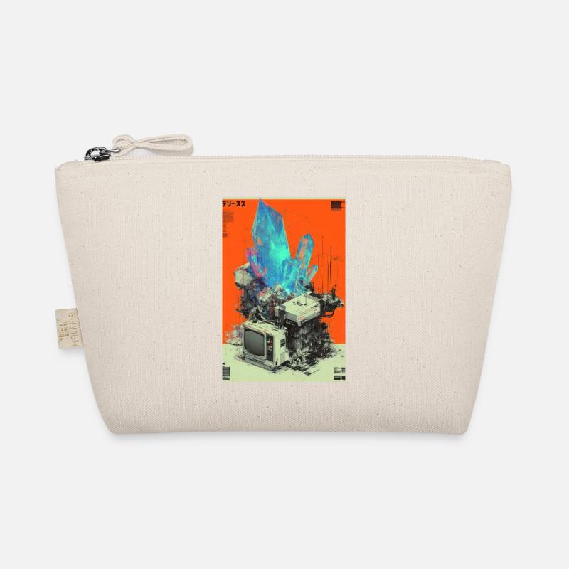 Retro Tech Crystal Fusion Organic Pouch
