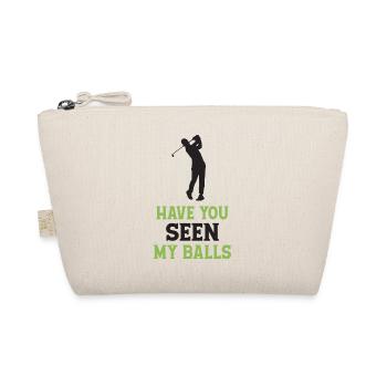 Golf - Hast du meine Bälle gesehen? - Bio-Täschchen - Natur - Vorne