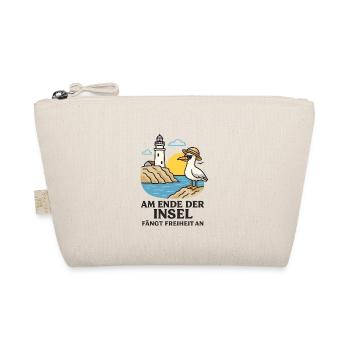 Island Sea Holiday Lighthouse Seagull Mallorca - Organic Pouch - nature - Front