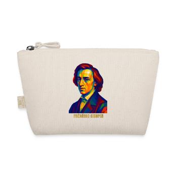 WPAP Polygon Portrait Frédéric Chopin Compositeur - Trousse biologique - nature - Devant