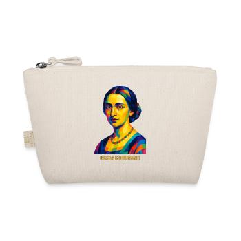 WPAP Polygon Portrait Clara Schumann Compositeur - Trousse biologique - nature - Devant