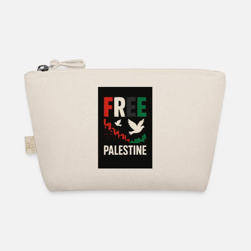 Peace for Palestine Eco-conscious design Organic Pouch