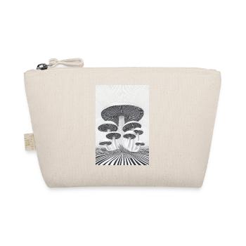 Optical Mushroom Forest - Organic Pouch - nature - Front