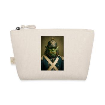 Orc Warlord in Ceremonial Dress - Organic Pouch - nature - Front