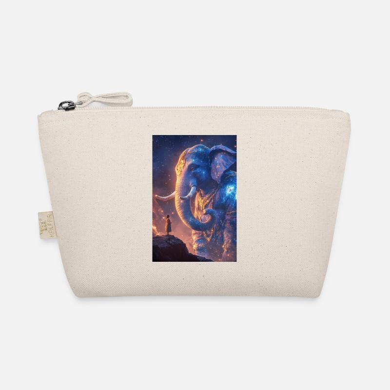 Celestial Elephant Guardian Organic Pouch