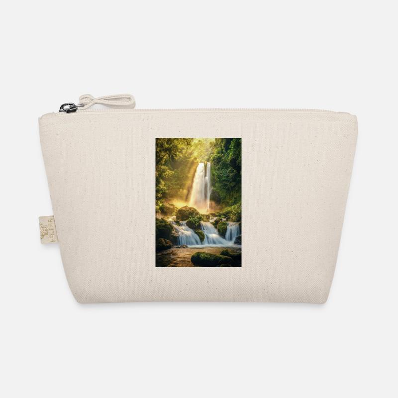 Sunrise Over Hidden Waterfall Organic Pouch