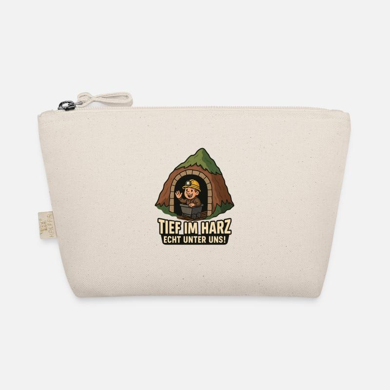 Deep in the Harz Mine Mining Organic Pouch