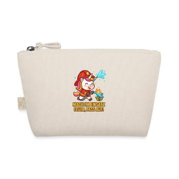 Magic in Action Fire Extinguishing Unicorn - Organic Pouch - nature - Front
