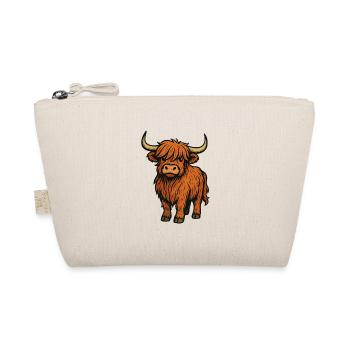 Highland Cow - Organic Pouch - nature - Front