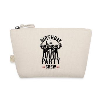 Geburtstag Party Crew Lustig - Bio-Täschchen - Natur - Vorne
