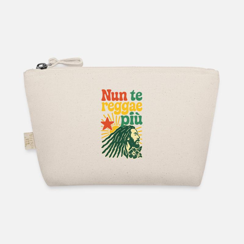 Rasta Reggae Design mit positiver Botschaft Bio-Täschchen