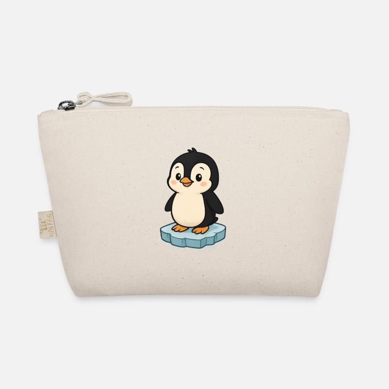 Pingouin mignon sur bloc de glace Trousse biologique