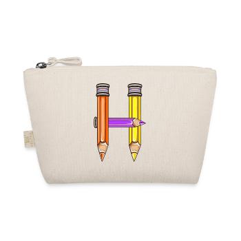 LETTRE INITIALE H ÉCOLE MATERNELLE - Trousse biologique - nature - Devant