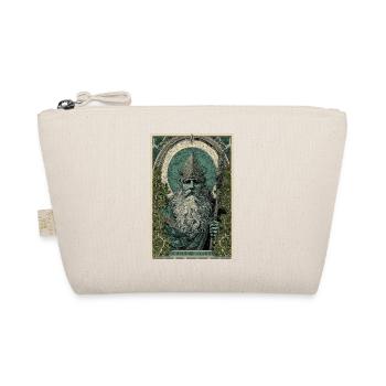 Nordischer Gott Jugendstil - Bio-Täschchen - Natur - Vorne