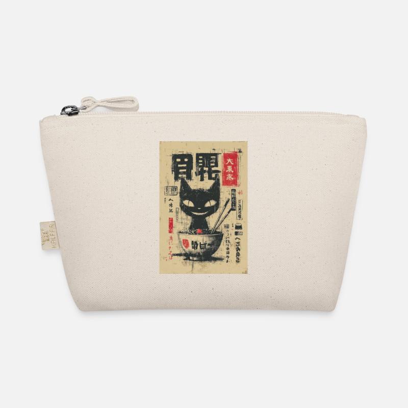 Ramen Katze Poster Kunst Bio-Täschchen