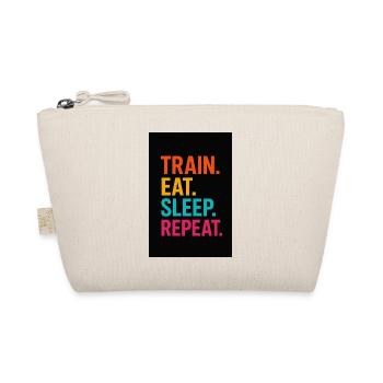 Motivational sports workflow lettering - Organic Pouch - nature - Front