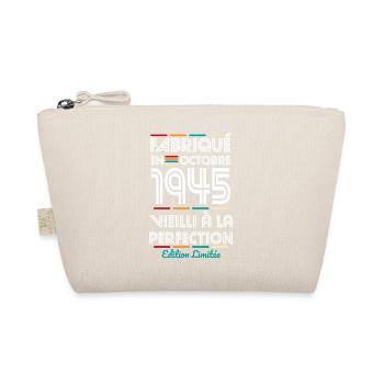 Anniversaire 80 ans - Fabriqué en Octobre 1945 - Trousse biologique - nature - Devant